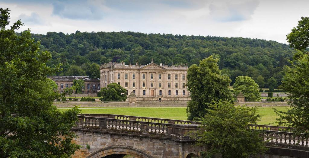 FOLLOW US ON: Issued by Chatsworth House Trust 2018. Chatsworth, Bakewell, Derbyshire DE45 1PP 01246 565430 visit@chatsworth.org chatsworth.