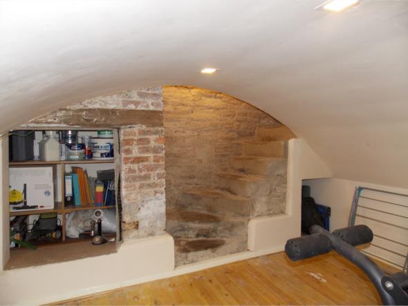 spotlights Underfloor heating STUNNING BATHROOM CELLAR 12'6" x 16' (381m x 488m ) A beautiful vaulted cellar, accessed via