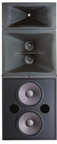 3732T SCREENARRAY SERIES THE MOST POPULAR CINEMA LOUDSPEAKERS THROUGHOUT THE WORLD 3732 [T] 3731T The ScreenArray Series features true three-way