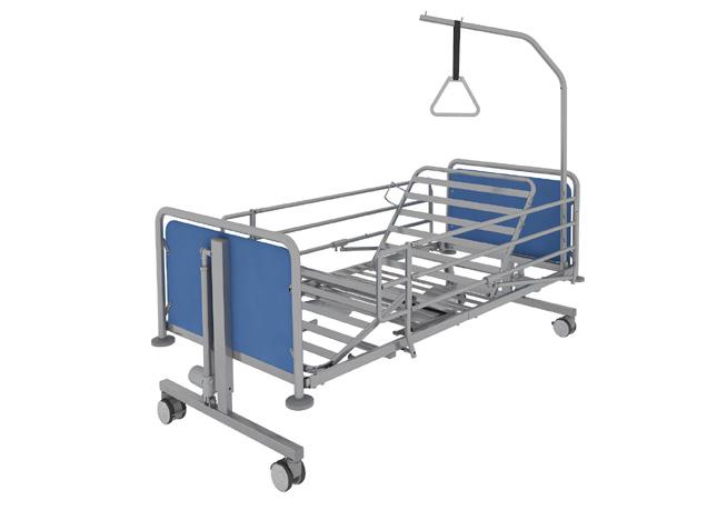 TAURUS med Hospital bed Electrically operated hospital bed Taurus Med 105 90 214 Product code: TR/MED hospital bed 40 80 The construction of the bed is made of steel profile coated in a durable