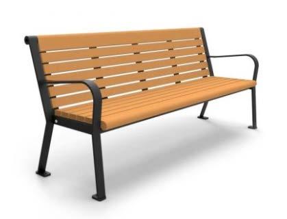 Park Benches Park benches are available with and without backs.