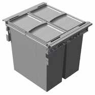 TOP UNG DRAWER 560 WASTE MANAGEMENT SYSTEMS - TO SUIT 500 NL not included with 560 waste codes Please select from the TANDEMBOX M height drawer kits below 600 MM CARCASS - TO SUIT 500 NL TANDEMBOX