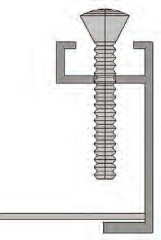 There are two (2) main pieces to each corner bracket (see Figure 31). When installing the corner pieces into the trim, the B FACE sides must face each other and the screw heads are to face out.