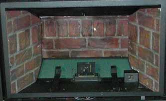 Never operate the fireplace with the glass removed. 3. Remove the log set and all ember material (if installed).