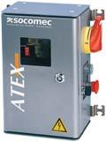 SOCOMEC : ATEX ENCLOSURE SAFETY Leader in the field of localised safety cut-outs, SOCOMEC innovates by perfecting a new