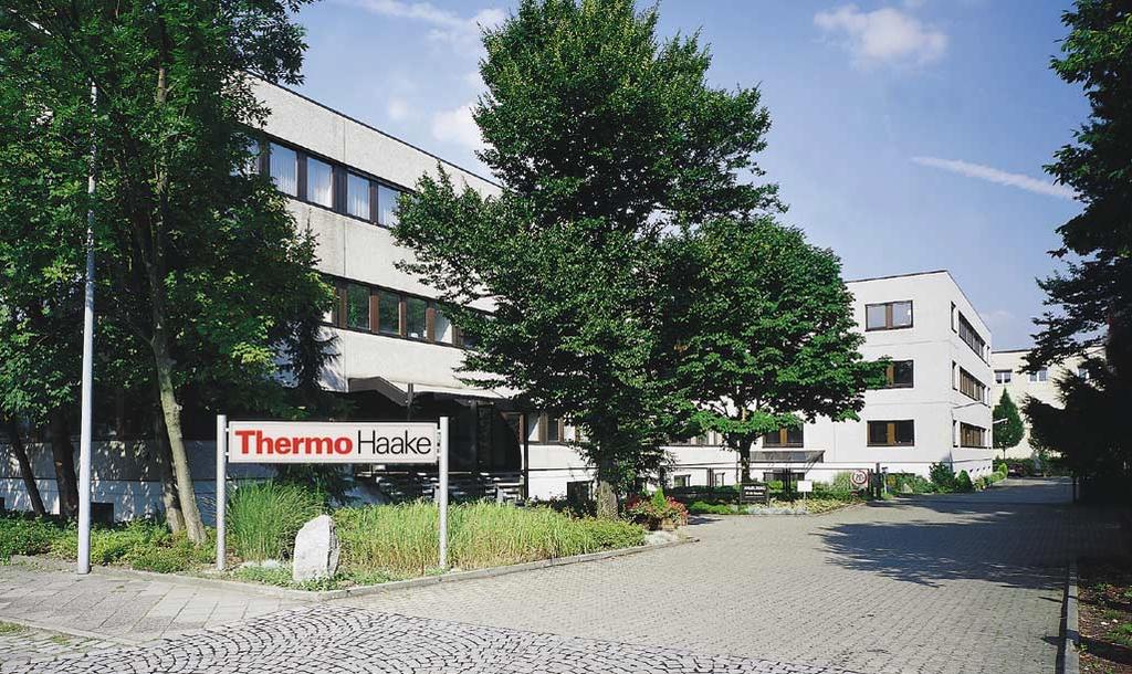 TemperatureControl Rheology PolymerTechnology ThermalAnalysis A Thermo Electron business ThermoHaake GmbH Dieselstr. 4.