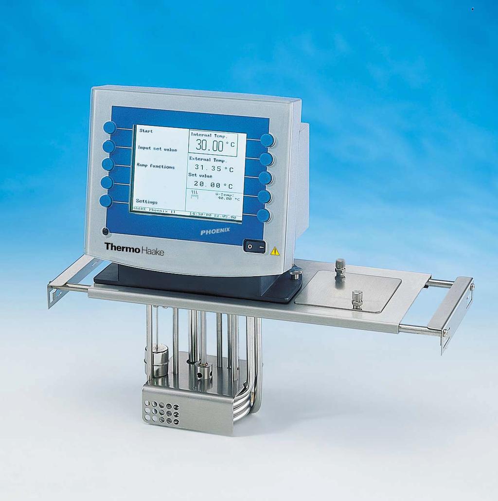Optional accessories External analog box 333-0685 Software ThermStar95plus 091-2950 (see page 30) Tubes and bath liquids (see page 28-29) Immersion cooler (see page 26-27) Pt 100 sensors (see page