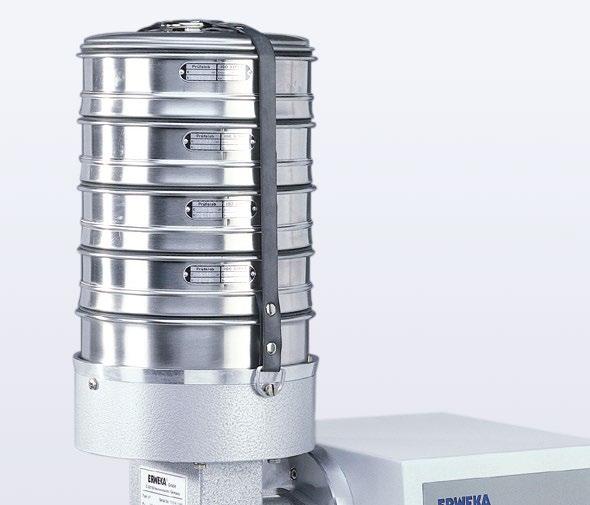 AR 403 Attachments ERWEKA VT (Vibration Sieve Shaker) Sieving The Erweka VT operates on the reciprocating cam principle.