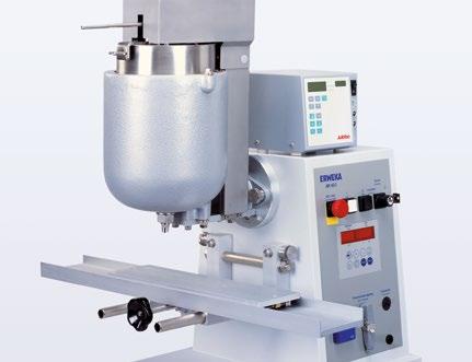 Optional dosing pumps for filling volume 5 to 30 ml (DP 30) and 20 to 150 ml (DP 150) are The dispense volume is easily adjustable. available.
