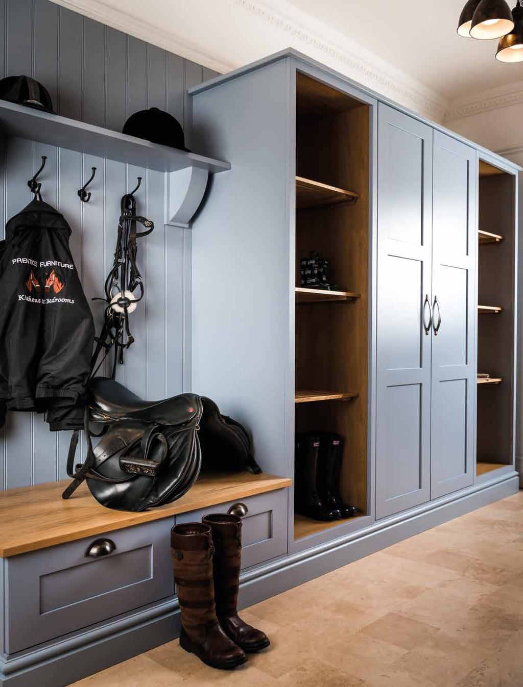 The Boot Room a perfect place for practical & stylish storage a must have for every home with built in