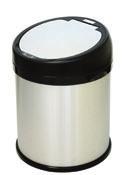 8 Gallon Sensor Touchless Trash Can Stainless Steel Round