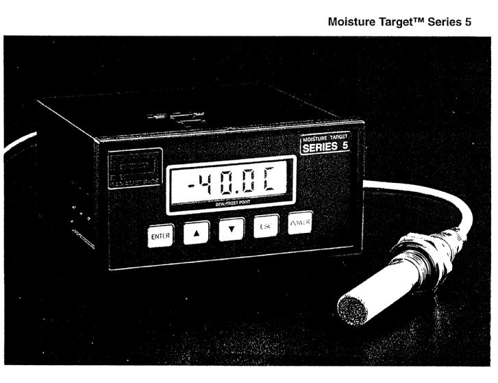 Page 42 of 45 Inlet and Outlet Hygrometers Optional Inlet and outlet hygrometers are provided for monitoring the moisture content entering and exiting the dryer.