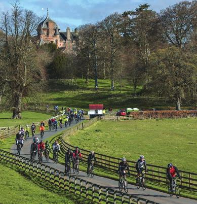OUTDOOR EVENTS With hundreds of acres of parkland and meadows, the grounds of Thirlestane Castle can host many more types of events, such as team building activities, family
