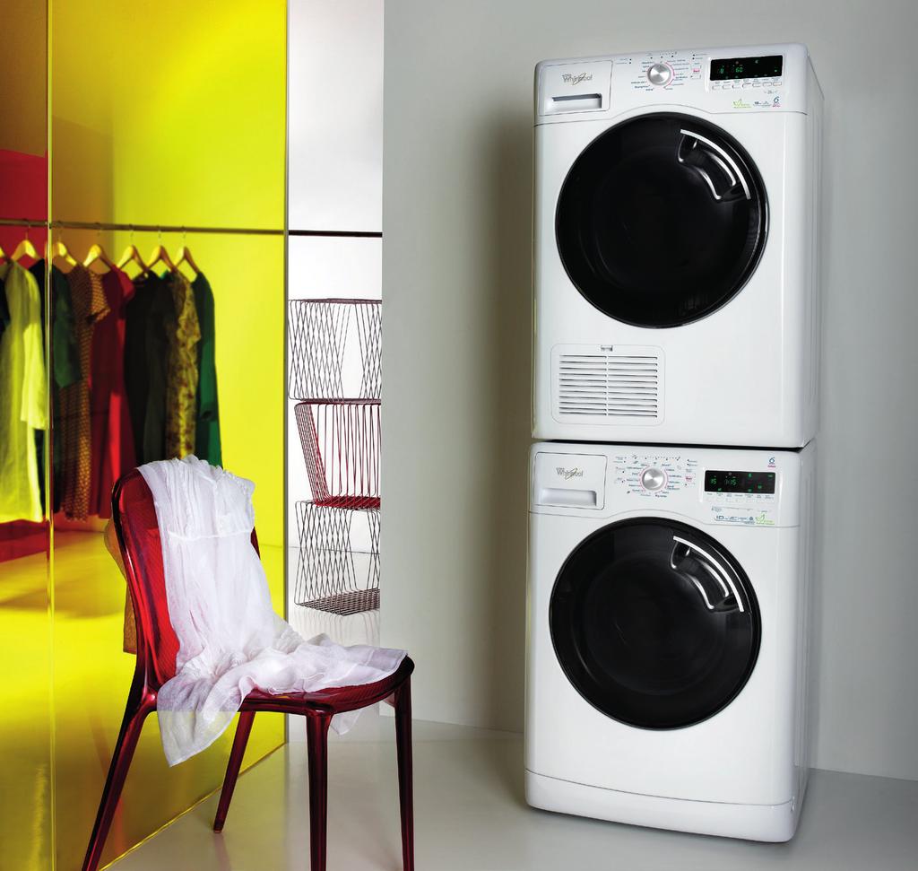 PREVENT COLOURS FROM FADING AND PROTECT YOUR FABRICS, WHILE SAVING RESOURCES 6 TH SENSE technology adapts the wash cycle to each load: guaranteeing maximum care for your clothes saving up to 70% 4 on