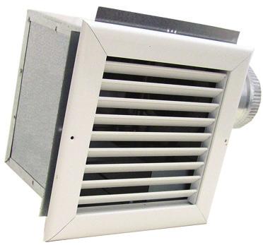 14 Adjustable grilles can be used to balance the flow rates.
