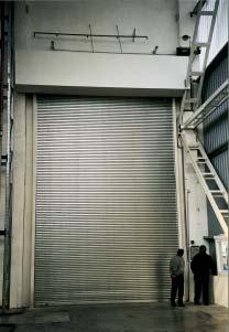 Important Notes Fire resistant rolling doors are designed for a service life of around 30 years, whereby it is assumed that not more than approx.