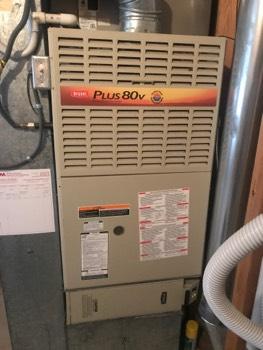 1. Heating Type Gas forced air furnace.