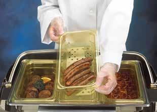 Product Solutions High Heat X-Pans Reduce handling and the risk of contamination with one