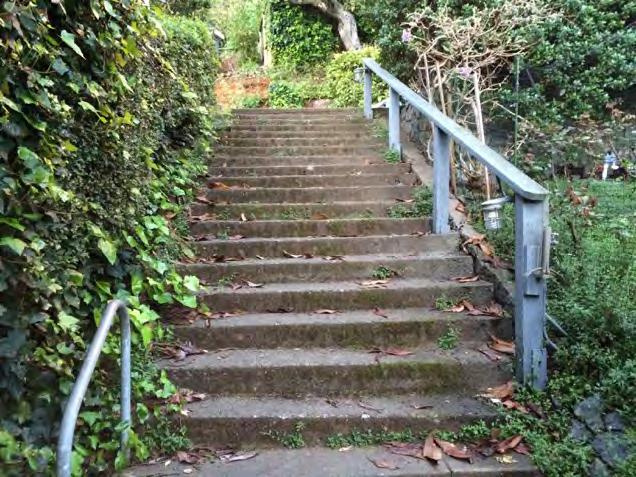CITY OF BELVEDERE HANDRAIL REPAIR PROJECT 2015 Summary of Handrail Repair Findings - Jan Andersen, Parks & Open Space Committee Following is my