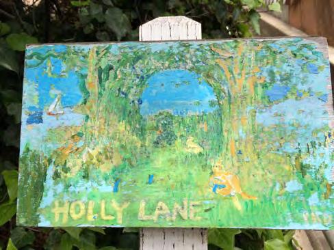 HOLLY LANE This lane does have handrails along