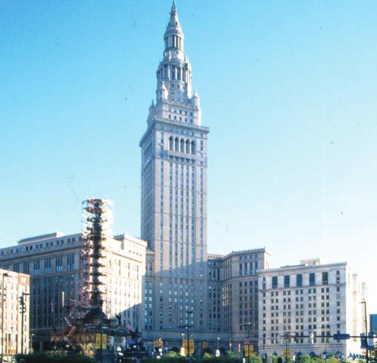PATH Terminal and Fulton Street Station Terminal Tower Cleveland, Ohio Cleveland s 52-story Terminal Tower has served as a symbol of the city for 70 years.