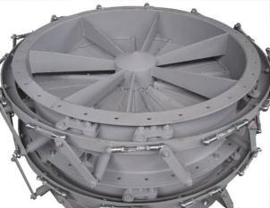 circumferential flange RVC RADIAL VANE CONTROL The fan wing controller offers much better