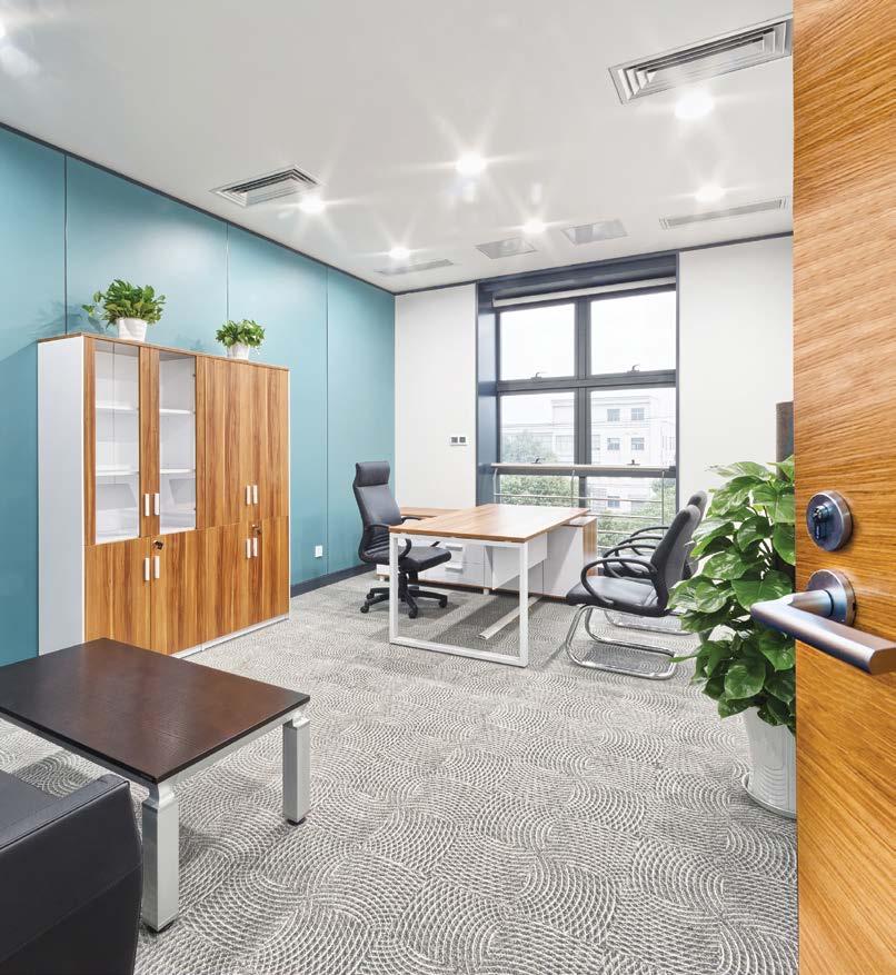 Interior Doors Hollow Metal or Wood Solutions for restricted access applications Application: Interior wood door to executive office We can help assess each opening to determine the ideal access