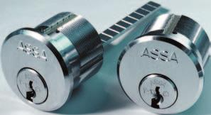 Mortise cylinders will improve the security of locks installed in aluminum storefront doors as well as standard mortise locks by Arrow, Corbin/Russwin, Sargent, Schlage, Yale and many other