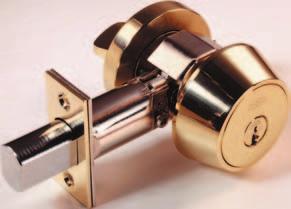 Commonly used on apartment and condominium doors, rim-type Twin series cylinders are used on vertical deadbolt locks and are also designed for commercial exit and panic devices.