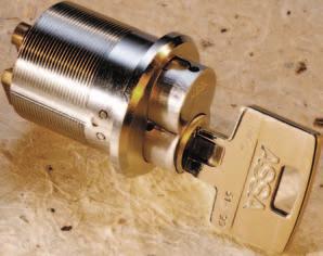 The ASSA deadbolt is also available in a single cylinder with no inside thumb turn for special requirements commonly used in detention facilities.