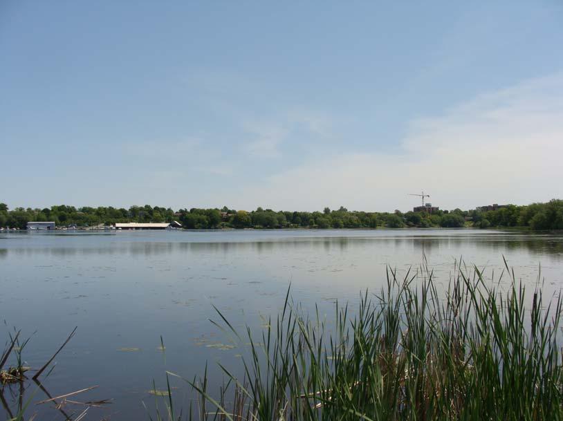 Figure 6: View to the east bank of Cataraqui River from