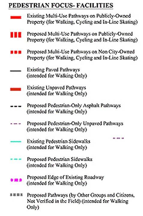 EA Study Alternatives It is possible to provide continuous paths or trails each side of