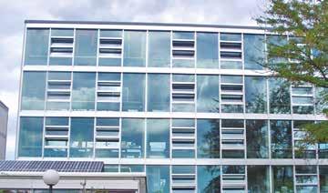 screens in the façade Building type : School Ventilation Architect Consultant : Natural ventilation : Yöndel.