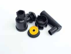 Byelaw 60 fittings kit comprising as above but with 38mm screened warning pipe and