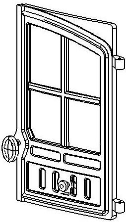 STOVE SPARES Only Hunter Stoves authorised spares should be used with this appliance RIGHT HAND DOOR Door Glass (HHR16/005) Right Hand Door