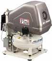 Contents 4 Dental and Medical applications Open Frame and Silenced Piston Compressors with optional Dryers.