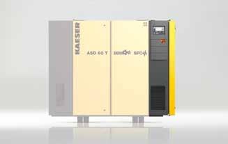 ASD (T) SFC series Speed-controlled compressor with synchronous reluctance motor Precision control The flow rate can be adjusted within the control range according to.