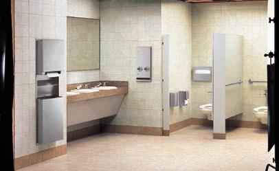 Restroom Accessory Series ConturaSeries Gentle 27 curvilinear design.