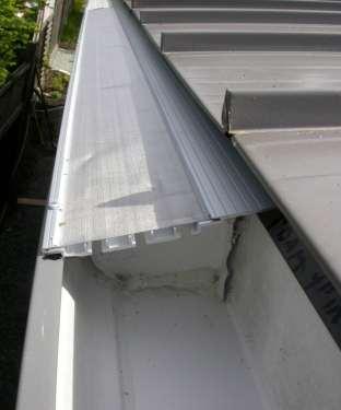Mayne Island Subdivision Home Gutter