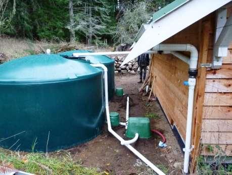 Tanks (1,660 gal) $2,300 Tank fittings: $470 Catchment Parts: $260 Pump: