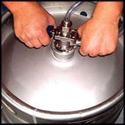 Prior to removing the faucet for cleaning, close the tap valve at the keg. The faucet should be cleaned every week.