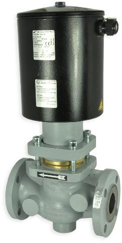 certified EN161 gas solenoid valves up to DN150 ATEX certified EN161 solenoid pilot operated valves up to DN300 Dual body EN161 solenoid valves Opening speed