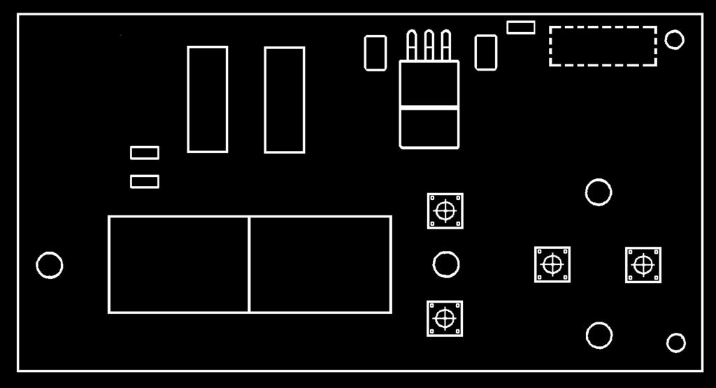 C. Display Board 1. Location When the power switch is moved to the "ON" position, the control board revision appears on the display board. "r ##" indicates the control board revision level (e.g.