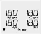 the expected gas level during the 2-minute span. If gas is applied to a sensor and the detector fails to span the sensor, perform the following: Repeat the calibration using a new gas cylinder.