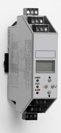 (ma versions) Flexible Operation Fully user programmable scale, units and calibration Relays configurable as energized,, latching or, alarm relay on/off delay ompatible with a wide range of gas
