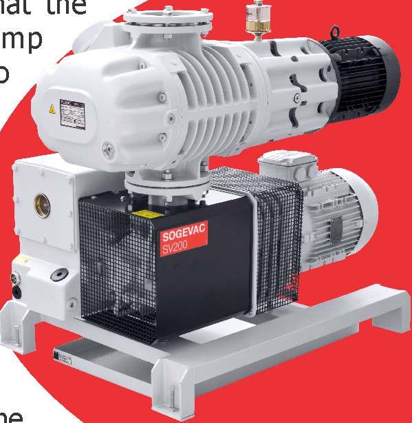 The basic rule for direct mounted systems is that the lower roughing pump needs to be able to support the mass of the upper blower.