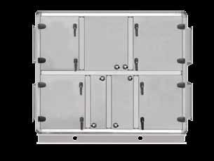 RA supply/exhaust air handling units with separate air flows.