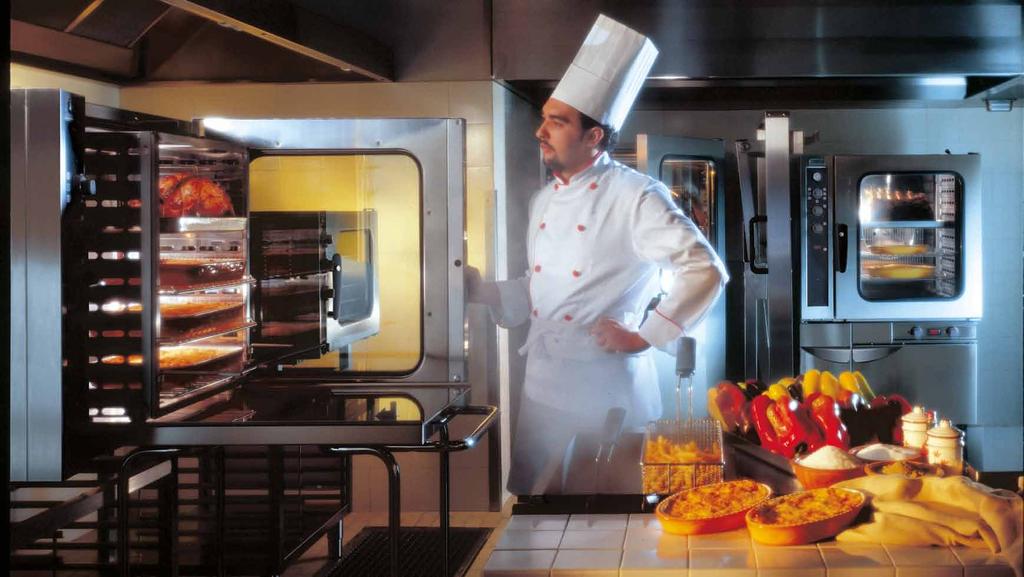 FCF ovens: tradition for realibility New products certainly aren t created by chance, and Zanussi Professional designs its products to meet the real needs of catering professionals and to ensure the