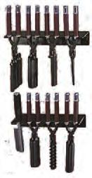 holder, two curling iron holders, clipper pocket, six-outlet power strip,