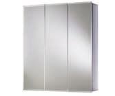 Use our Loxley, Langley or Halton cabinet as surface or recessed mounted Bathroom Furniture Loxley triple door mirror cabinet 762 x 133 x 660mm Aluminium Tri-view 9 Glass shelves Halton